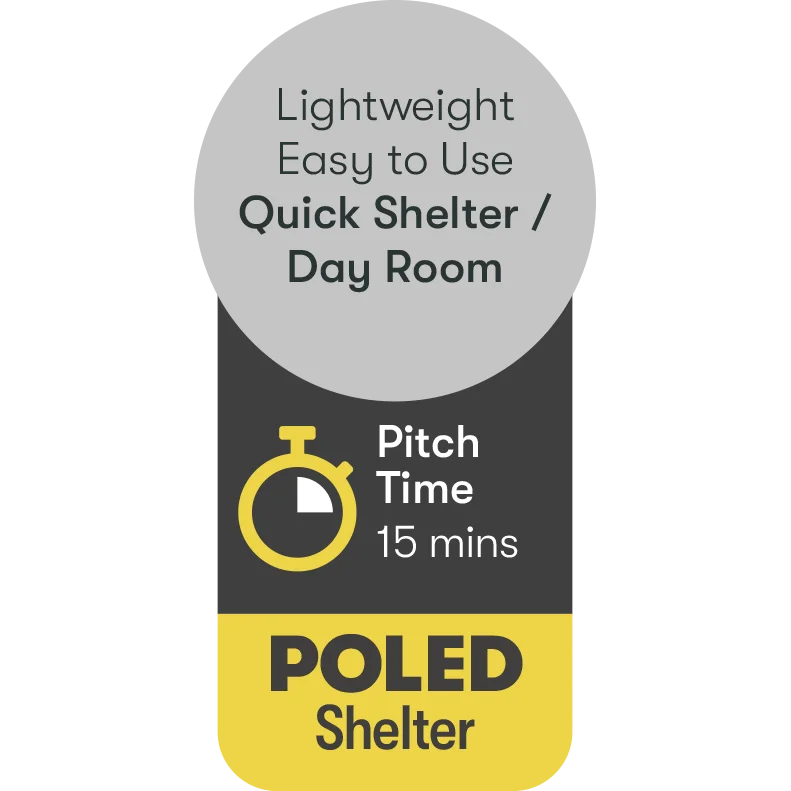 Quest Nest Shelter – Mid Grey – view 5