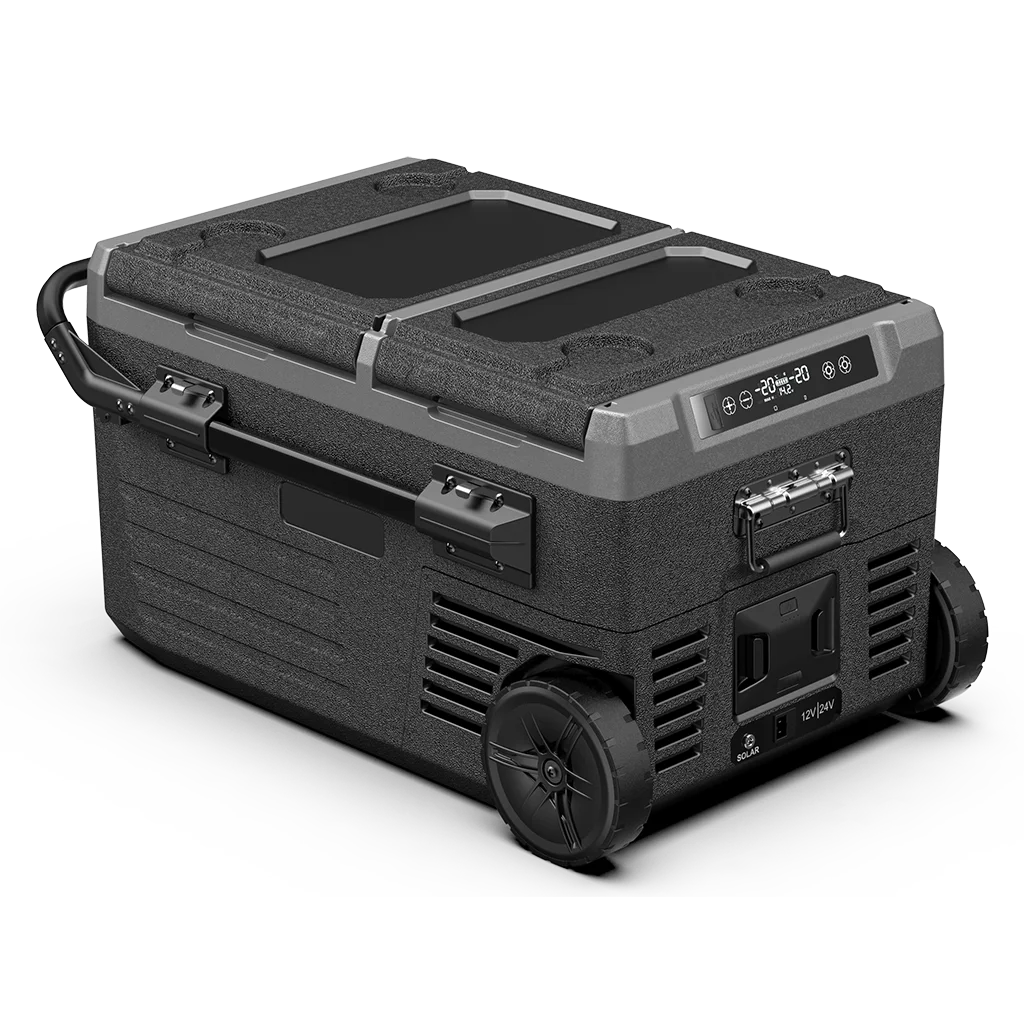 Quest Paamiut 34L Compressor Coolbox & Freezer – Black