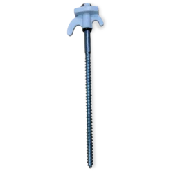 Quest Samson Heavy Ground Screw Tent Pegs (20 pack)