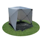 Quest® Screen House 4 Mini Pop Up Gazebo – Grey