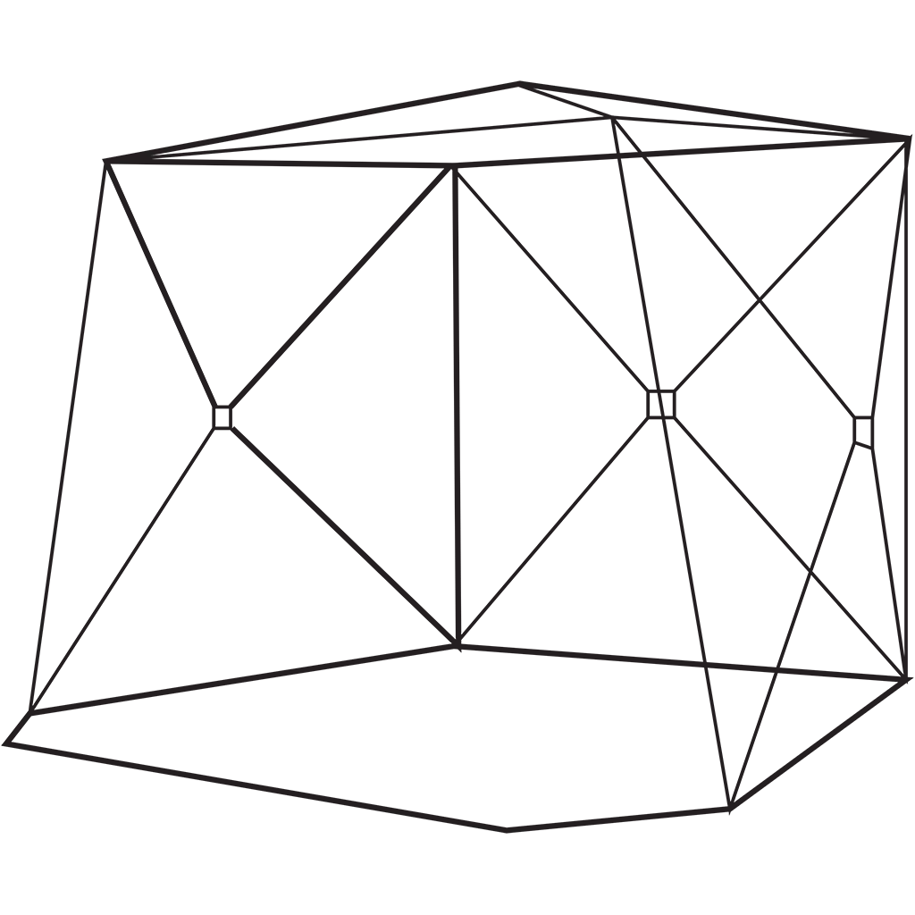 Quest® Screen House 4 Mini Pop Up Gazebo – Grey – view 5