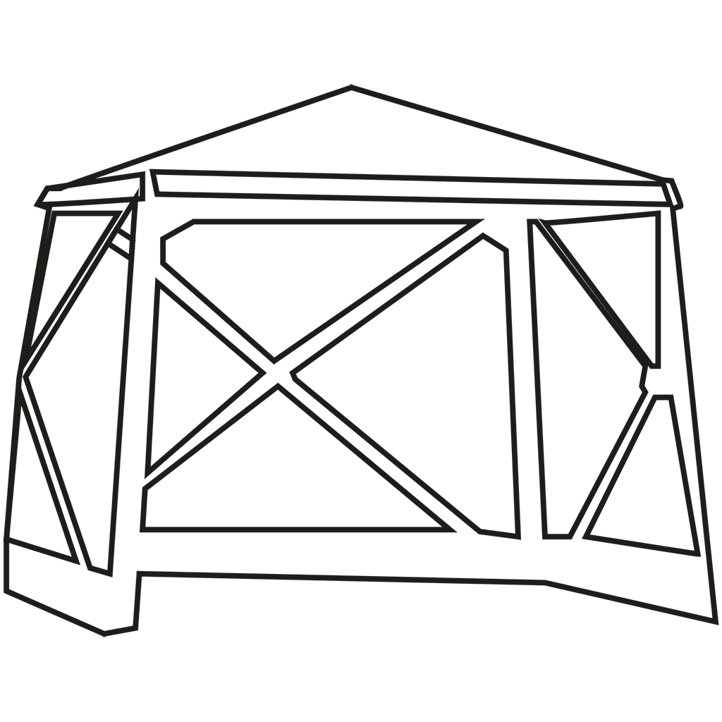 Quest® Screen House 4 Pro Pop Up Gazebo – view 9