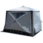 Quest® Screen House 4 Pro Pop Up Gazebo – Grey – view 4