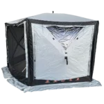 Quest® Screen House 4 Pro Pop Up Gazebo – Grey – view 5