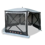 Quest® Screen House 6 Pro Pop Up Gazebo – Grey – view 2