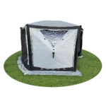 Quest® Screen House 6 Pro Pop Up Gazebo – Grey – view 4