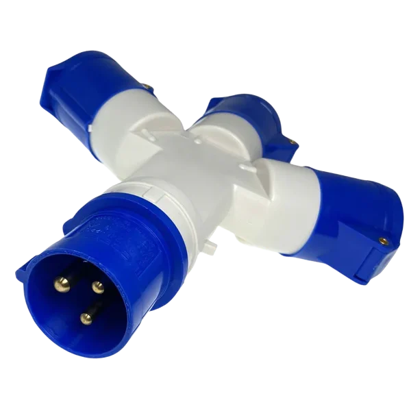 Quest Site Mains 3 way splitter – view 2