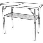 Quest SpeedFit Cleeve Folding Table (Onyx Edition) – view 3
