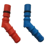 Reich Nozzle Ridged – Red & Blue