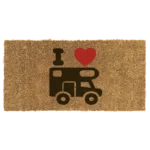 Reimo I Love My Motorhome Coconut Door Mat