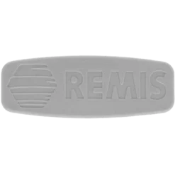 Remis REMIfront Logo Cover Plate Grey