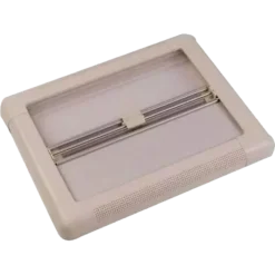 Remismart 900 X 450 Grey Pleat Blind
