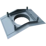 Roof Ridge Vent Cowl Adaptor Grey