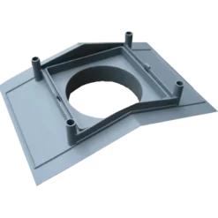 Roof Ridge Vent Cowl Adaptor Grey