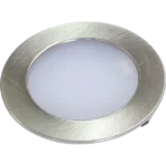 Round Chrome 12v LED Recessed Downlight