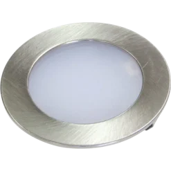 Round Chrome 12v LED Recessed Downlight