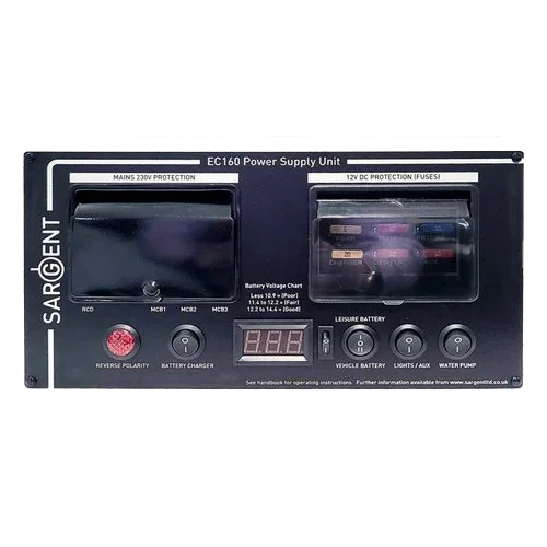 Sargent Black EC160 Horizontal Power Supply Unit