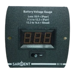 Sargent EC10 Battery Voltage Gauge Control Panel