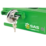 SAS Green Vault Hitchlock with Padlock – view 2