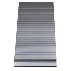 Silver 650mm x 650mm Tambour Door Set
