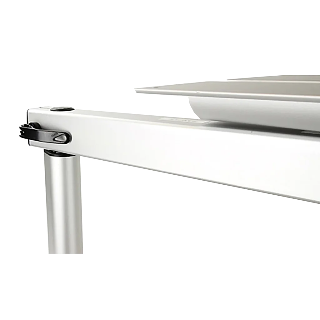 Silver MOD Table leg system – view 3