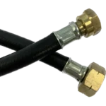 Single 750mm BUTANE pigtail black Class 3