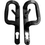 Sliding Inline Patio Door Handles XL Locking Black – view 3
