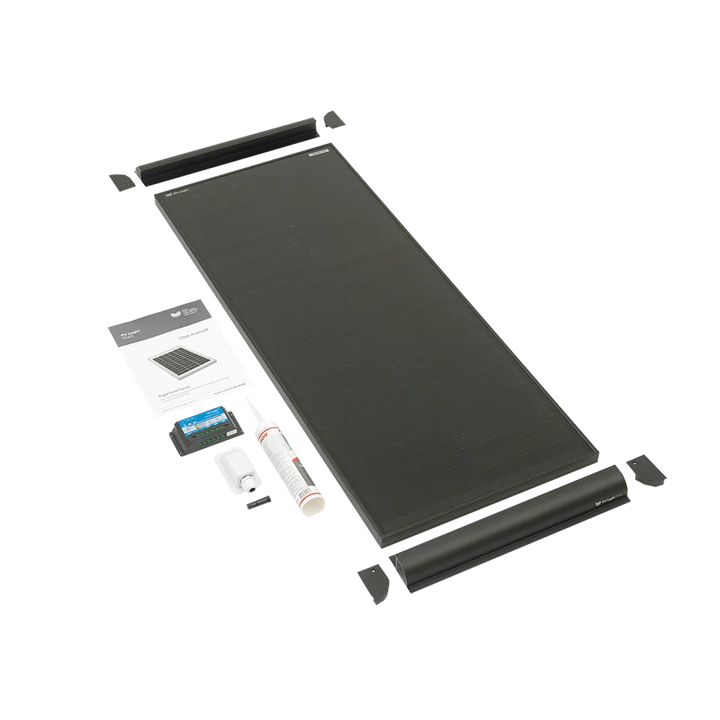 Solar Technology 100W MHD Rigid Solar Panel Roof & Deck Top Kit