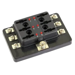 Sterling 6 way fuse holder with LED fault lights