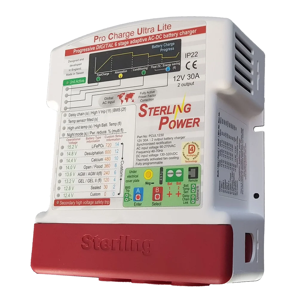 Sterling Battery to Battery 30 amp Charger – view 2