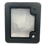 Thetford Black Service Door 3 with 1 Push button (No Lock)