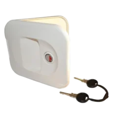 Thetford SC200 White Waterfill Door With Zadi Lock