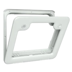 Thetford Service Door 3 1 Lock 1 Push Button – Light Grey