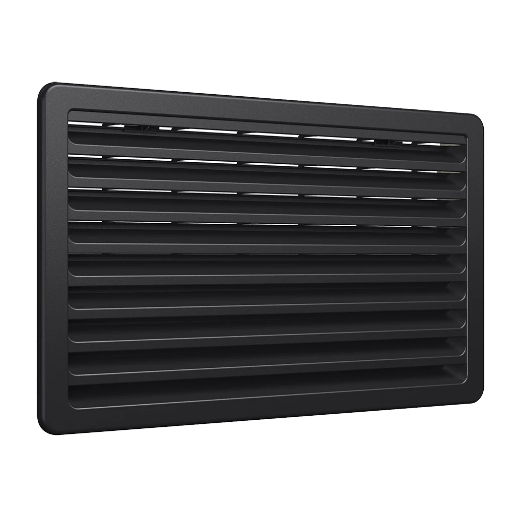 Thetford SR Fridge Vent 257 x 432 – Black