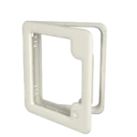 Thetford White Service Door 3 No lock 1 Push Button – view 2