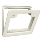 Thetford White Service Door 3 with 1 Lock & 1 Push Button