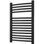 Towel Radiator Matt Black 700 x 420 x 30mm