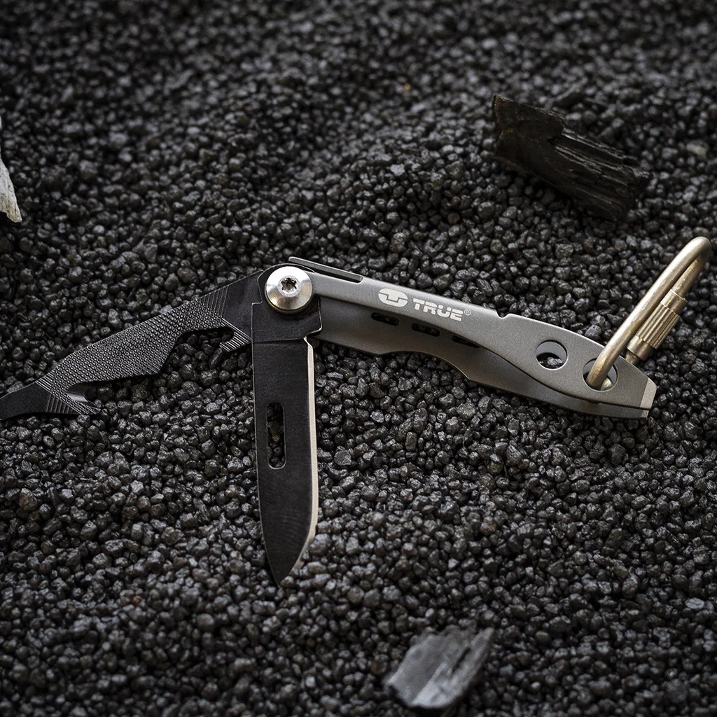 True Utility Tweezer Tool Micro Keyring Multi Tool – view 3