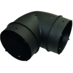 Truma Black Elbow BG for Air Ducts 65/72 mm