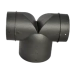 Truma Reducing T-Piece 80 to 72/65 mm – Black – view 2