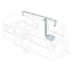 Truma Saphir Compact Under Bench Air Conditioning Unit – view 3