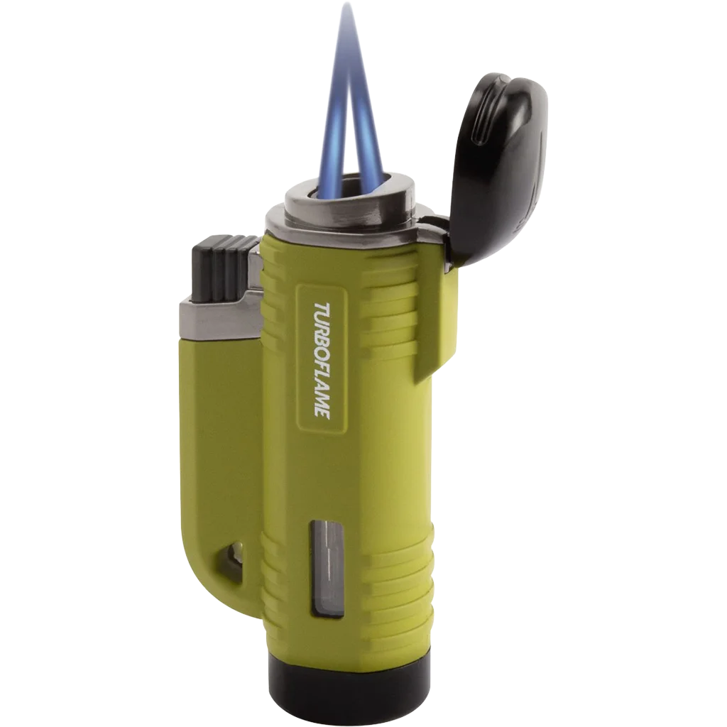 Turboflame V-Flame Windproof Lighter – Green