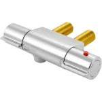 V200 Shower Valve Chrome 45mm Pipe Centres