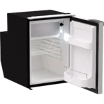 Vitrifrigo 51L Grey Chrome Air Lock Fridge 12/24v Integral – view 2