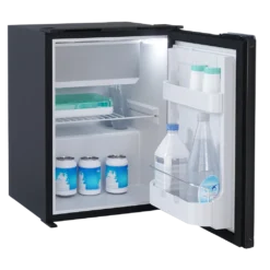 VitriFrigo C39i 39L Black Fridge 12/24v Chrome lock
