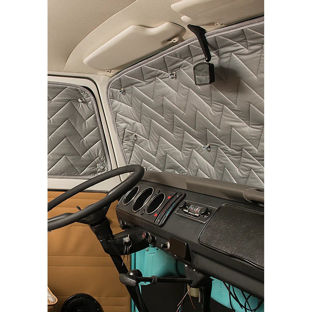 VOOS Ford Custom Van/Kombi 2013-on 3 Piece Internal Thermal Screen Set – view 3