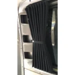 VOOS Ford Transit Custom Black LWB Barn Door Curtains 2012 – 2024