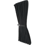 VOOS Ford Transit Custom Black SWB Tailgate Curtains 2012 – 2024