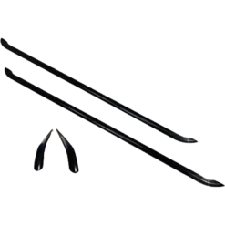 VW Transporter T6 LWB Sport Side Bars – Black