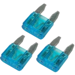 W4 15A Mini Blade Fuse (3 Pack)